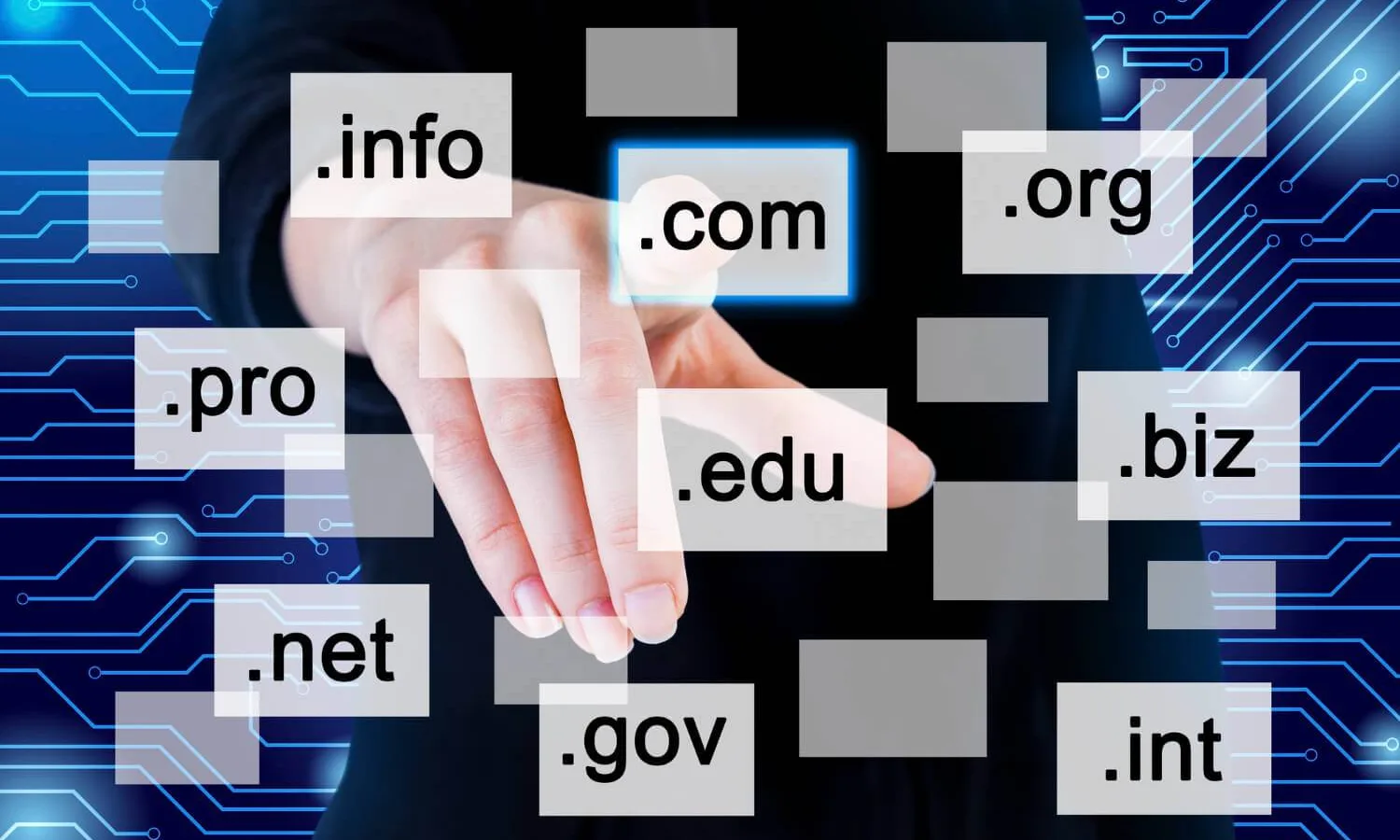 What is a top-level domain