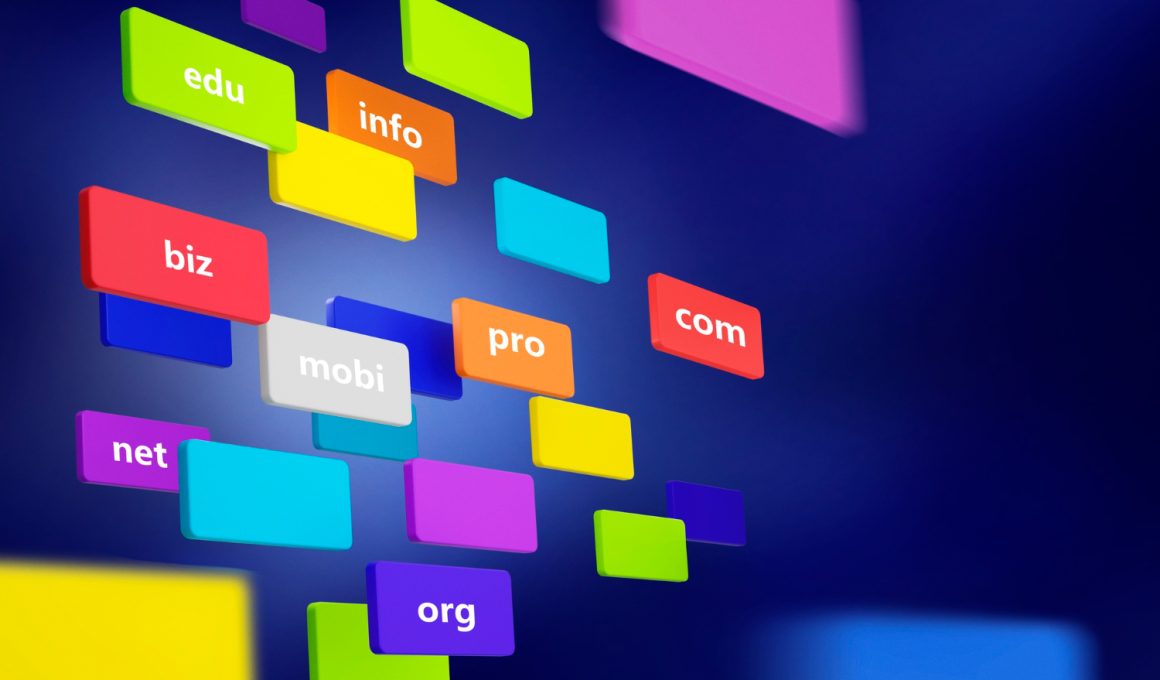 How are domain names structured