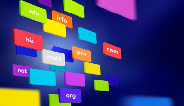 How are domain names structured